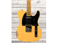 Fender Custom Shop 54 Telecaster Double Esquire Relic Aged Nocaster Blonde