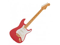 Fender  Custom Shop Limited Edition '59 Strat - NOS With Gold Hardware - Fiesta Red - Edición limitada con acabado NOS y herrajes chapados en oro., Cuerpo: Aliso, Mástil: Arce, Diapasón: palisandro, Radio de escala: 241 mm, Nuez: Hueso, 