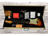 Fender Custom Shop Limited Edition 63 Stratocaster Journeyman Bleached 3 Tone Sunburst