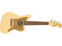 Fender  FSR Fullerton Jazzmaster Uke Vintage White - Un tributo a las formas del cuerpo de la icónica guitarra Fender, los ukeleles de la serie Fullerton son eléctricos, por decir lo menos., El Fullerton Jazzmaster está inspirado en la construcción y...