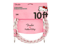 Fender Hello Kitty Orig 3m Cable - Longitud: 3 m (9,84 pies), Conectores: Jack macho de 6,3 mm – Jack macho de 6,3 mm, Cubierta: Tela tejida duradera (rosa/blanca), Conductor: 23 AWG para una mejor calidad de señal, Blindaje: espira... Fender Hello Kitty Orig 3m Cable - Longitud: 3 m (9,84 pies), Conectores: Jack macho de 6,3 mm – Jack macho de 6,3 mm, Cubierta: Tela tejida duradera (rosa/blanca), Conductor: 23 AWG para una mejor calidad de señal, Blindaje: espira...
