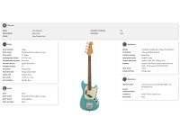 Fender  JMJ Mustang Bass R.Worn RW DB
