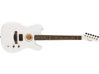 Fender  Limited Edition FINNEAS American Acoustasonic Ebony Fingerboard Satin Arctic White