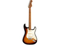 Fender  Limited Edition Player Roasted Maple Fingerboard 2-Color Sunburst - Cuerpo de aliso con acabado brillante., Tres pastillas Stratocaster de bobina simple de la serie Player., Perfil de mástil 