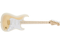 Fender  Richie Kotzen Stratocaster MN Transparent White Burst - Guitarra eléctrica Richie Kotzen Signature, fabricada en Japón, Cuerpo de aliso con tapa de barra de arce., Mástil de arce atornillado con diapasón de arce y perfil 