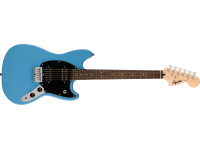 Fender Squier Sonic Mustang HH Laurel Fingerboard Black Pickguard California Blue - Longitud de escala corta 