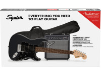 Fender Squier Stratocaster Affinity HSS Charcoal Frost Metallic