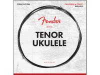 Fender  Tenor Ukulele Strings, Set of Four - Para ukeleles de tamaño tenor, Optimizado para el ajuste de GCEA, 0285, 0,0327, 0,041, 0,029 metros de cuerda, Hecho en los Estados Unidos, 