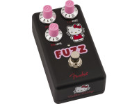 Fender x Hello Kitty Black Fuzz Pedal - El fuzz basado en amplificador operacional ofrece un amplio rango tonal y funciona bien con buffers., Controles de volumen, tono y distorsión fáciles de usar para darle forma a tu sonido., Conector... Fender x Hello Kitty Black Fuzz Pedal - El fuzz basado en amplificador operacional ofrece un amplio rango tonal y funciona bien con buffers., Controles de volumen, tono y distorsión fáciles de usar para darle forma a tu sonido., Conector...