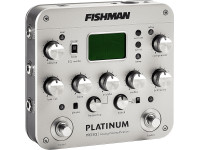 Fishman  Platinum Pro EQ Preamplificador Analógico - Para guitarra eléctrica y bajo, Preamplificador de clase A, Tone Shaping: ecualizador de 5 bandas con barrido de medios, filtro de paso alto ajustable, Control de retroalimentación: filtro de muesc...
