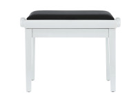 GEWA 130030 Banco Premium para Piano Branco Brilhante