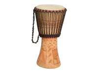 Gewa  Djembe Altura aprox. 48cm - Ø 22cm - Hecho a mano en África., Pre-fallecido, Preparado para el clima europeo y de acuerdo con los estándares de calidad europeos., 