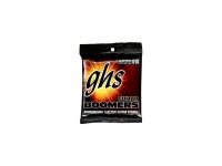 GHS Gbl-Boomers 010-046  - Calibres: 0.010, 0.013, 0.017, 0.026, 0.036, 0.046, redondo redondo de níquel, núcleo redondo, Sonido brillante de larga duración., 