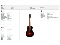 Gretsch  JD PARLOR MAH WPG CHRY BRST