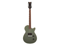 Gretsch Streamliner Jet Club Olive Drab - Material: Caoba, Acabado: Poliéster brillante, Forma: Jet™, Material: Caoba, Formato: “Rápido” C, Escala: Laurel indio (12 Gretsch Streamliner Jet Club Olive Drab - Material: Caoba, Acabado: Poliéster brillante, Forma: Jet™, Material: Caoba, Formato: “Rápido” C, Escala: Laurel indio (12