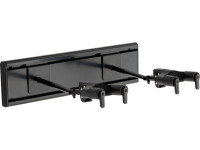 Hercules Stands GSP402SB 2-Guitar Wall Rack