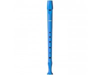Hohner 95084 LB Celeste - Plantilla de línea de melodía (1 pieza), tono C, material de plastico, Incluye funda de plástico verde., color azul claro, digitación alemana, 