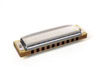 Hohner Blues Harp MS C Major - Armónica diatónica en do mayor, Blues Harp Serie MS (Sistema Modular), 20 voces con respuesta consistente en todo el registro., Peine de madera para un tono cálido y orgánico., Lengüetas de latón d...