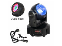 Ibiza Moving Head Dupla Face Astro/Wash 10W RGBW DMX