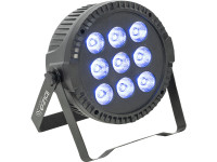 Ibiza  Projector Par c/ 9 Leds 6W RGBW DMX