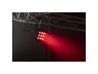 Ibiza  Projector Par c/ 9 Leds 6W RGBW DMX