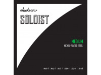 Cordas Jackson® Soloist™ Strings, Medium .010-.046 - 10-46, Acero niquelado, Extremo de bola, 