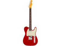 Edición limitada American Professional Classic Telecaster Silent System RW Rojo Manzana Caramelo - Carrocería de aliso con acabado de uretano brillante., Mástil de arce con perfil C moderno, Diapasón de palisandro con un radio de 9,5 pulgadas., 22 trastes Medium Jumbo, Pastillas Telecaster de bo...