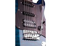 Magneto U-One Sonnet Modern See Thru Blue Quilt with Gig Bag 