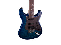 Magneto U-One Sonnet Modern See Thru Blue Quilt with Gig Bag 