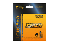 Markbass  Solo 009-042 Stainless - Estas cuerdas están hechas de un alambre de aleación de acero único y resistente a la corrosión enrollado en un núcleo hexagonal con alto contenido de carbono y brindan un sonido súper brillante, a...