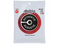 Martin  MA -140T Authentic Acoustic  - Luz, Material: Bronce 80/20, Espesores: 0.012, 0.016, 0.025, 0.032, 0.042, 0.054, 