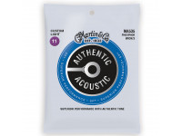 Martin  MA-535 Authentic Acoustic Set  - Luz personalizada, Material: Bronce fosforoso 92/8, Metros: 0,011 - 0,015 - 0,023 - 0,032 - 0,042 - 0,052, 