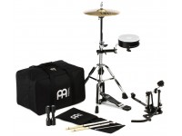Meinl CAJ-KIT - Incluye bolsa, Set de accesorios para hacer de tu cajón un completo set de percusión, pedal de charles, Charles HCS 13