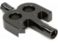 Meinl Kinetic Drumkey Black Nickel - Acabado negro metalizado, 75 gramos de peso, Diseño exclusivo, 