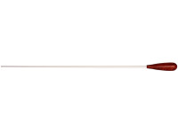 Montford Baton 16″ White Lacquer Pau Rosa Taper