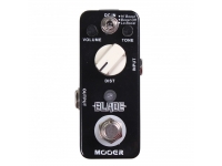 Mooer BLADE Heavy metal distortion - Pedal de distorsión. Funciona en 3 modos:, LO BOOST: aumenta ligeramente una banda estrecha de agudos., AUMENTO Sin impulso., HI BOOST Boost aumenta mucho., Con True Bypass., 