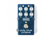 MXR  M306 Poly Blue Octave  - El MXR Poly Blue Octave trae estilos de cambio de tono modernos y clásicos junto con fuzz y modulación para crear el pedal de octava definitivo para creadores de tonos y buscadores de sonido., Cont...