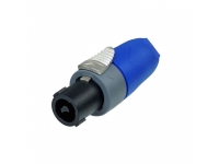 Neutrik NL2 FX - Conector giratorio de altavoz, para ensamblaje de cables, 2 pines, Diámetro del cable 6 - 10 mm, máx. corriente nominal 40 A, cerradura metalica, 