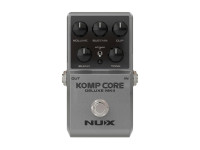 Nux   Komp Core Deluze MKII Pedal - Los circuitos totalmente analógicos le proporcionan una compresión natural y transparente., El bypass real mantiene tu sonido intacto cuando el pedal está apagado, La perilla Blend le permite contr...