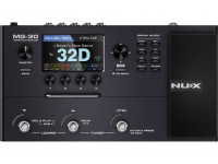 Nux MG-30 - 30 modelos de amplificador: 25 amplificadores de guitarra eléctrica, 3 amplificadores de bajo y 2 modelos de amplificador acústico, IR de cabina con 8 tipos de micrófonos y 3 posiciones, Software d...