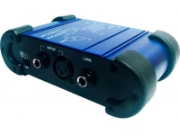 OQAN DI BOX MONO QDI-300 - Caja DI mono, Entrada y salida XLR de 1/4\', Interruptor de elevación de tierra, Switch Pad (0dB y -20dB y -40dB), 