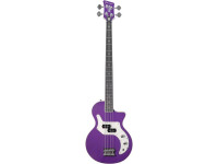 Orange  O-Bass Glenn Hughes Purple - Glenn Hughes (Deep Purple) Modelo de escritura, Cuerpo: Okoume sólido, Mástil atornillado: arce, Tensor de doble efecto, Escala: Corazón Púrpura, Escala: 864 milímetros, 