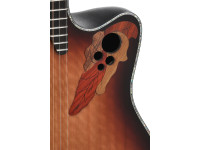 Ovation  Celebrity Elite Plus Mid Cutaway Sunburst