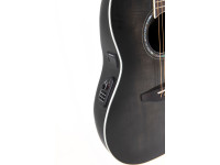Ovation  Celebrity Traditional Plus CS24P Mid Cutaway Transparent Blackburst Flame