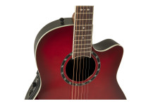 Ovation  Pro Series Standard Balladeer 2771AX Deep Contour Cherry Burst