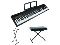 Pack Roland GO:PIANO 88 (GO-88P) + Suporte + Banco