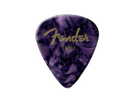 Fender Purple Moto Pick Thin Pack 12 púas - Paquete de 12 escobillas limpiaparabrisas, Material de celuloide de primera calidad, Formato tradicional 351, Espesor delgado de 0,46 mm, Sensación tradicional y confortable, Superficie de ataque l...