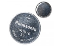 Panasonic CR1616 - Pilas 1 Panasonic CR1616, Tipo de batería: moneda, Tecnología de batería: Litio, Voltaje de la batería: 3V, Capacidad de la batería: 55 mAh, Ancho del producto: 1,6 cm, 