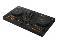 Pioneer DJ DDJ-FLX4 - Controlador de DJ de 2 canales para múltiples aplicaciones de DJ (negro), software rekordbox para Mac/Windows, rekordbox para iOS/Android (principios del próximo año),, Serato DJ Lite, Serato DJ Pr...