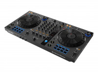 Pioneer DJ  DDJ-FLX6-GT - Controlador de DJ de 4 canales para múltiples aplicaciones de DJ (grafito), Merge FX: un nuevo botón de efecto que los artistas pueden usar para hacer la transición de una pista a otra, independien...
